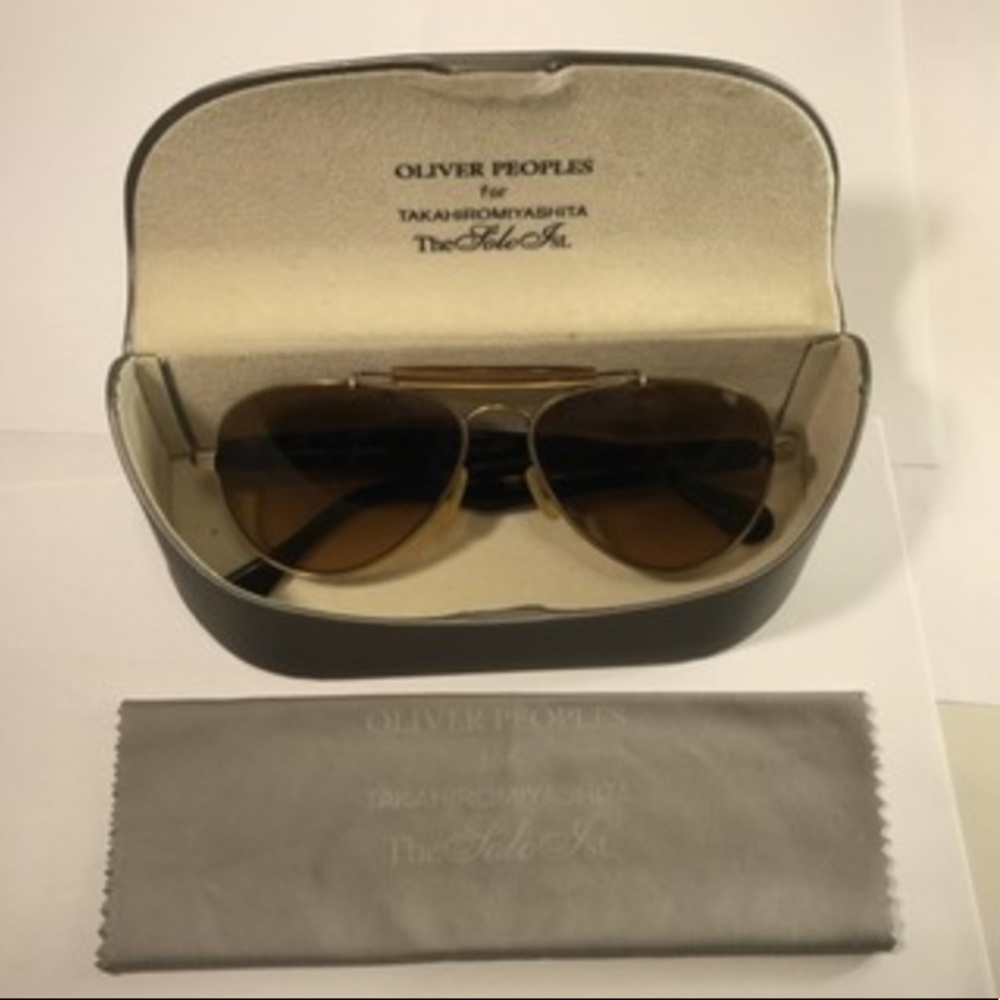 EUC - Oliver Peoples Soloist Teardrop authentic - Picture 4 of 9